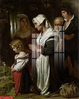 Tải file gốc Tranh sơn dầu phương tây tổng hợp STS48428 (in khổ lớn) không mờ