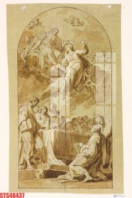 Tải file tranh Tranh sơn dầu phương tây tổng hợp STS48437 (gốc) tại Filetranh.com