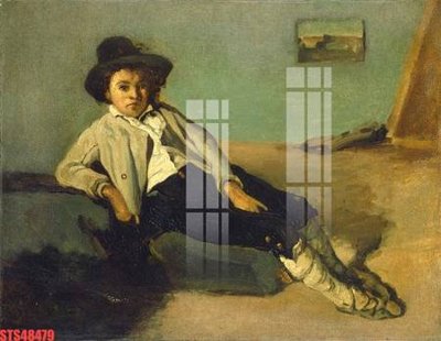 Download file gốc Tranh sơn dầu phương tây tổng hợp STS48479 (in mica) logo