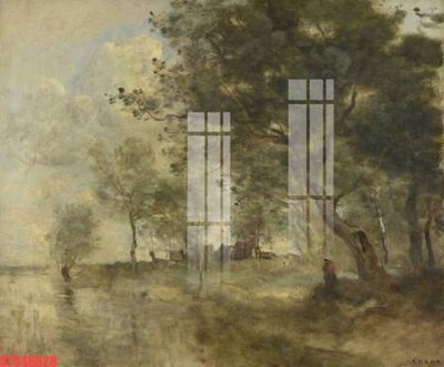 File tranh in tráng gương Tranh sơn dầu phương tây tổng hợp STS48628 (siêu nét)