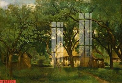 File ảnh gốc Tranh sơn dầu phương tây tổng hợp STS48636 (chuyên in mica)