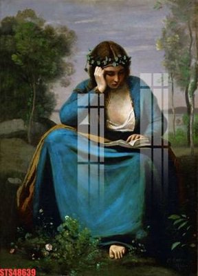 File PSD in ấn Tranh sơn dầu phương tây tổng hợp STS48639 (chất lượng cao)