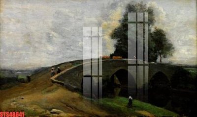 File gốc in mica Tranh sơn dầu phương tây tổng hợp STS48641 chất lượng