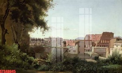 File gốc Tranh sơn dầu phương tây tổng hợp STS48645 (trang trí) phòng làm việc