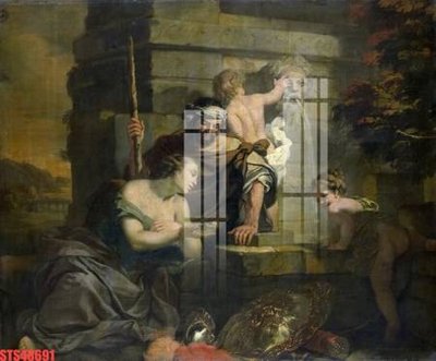 File gốc Tranh sơn dầu phương tây tổng hợp STS48691 (ảnh chi tiết) để in ấn