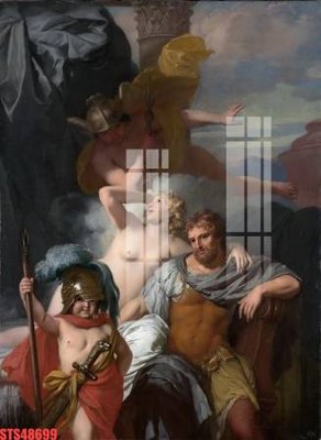 File in lụa Tranh sơn dầu phương tây tổng hợp STS48699 (chất lượng cao) Tranh sơn dầu phương tây tổng hợp STS48699