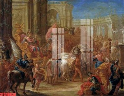 File gốc Tranh sơn dầu phương tây tổng hợp STS48830 (chuẩn màu) cho in offset