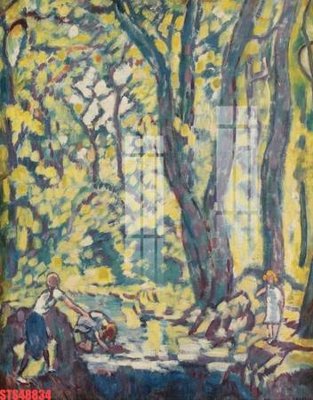 File tranh Tranh sơn dầu phương tây tổng hợp STS48834 (ảnh gốc) in trần nhà