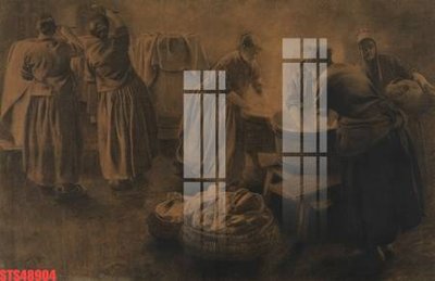 Hình ảnh file gốc in lụa Tranh sơn dầu phương tây tổng hợp STS48904