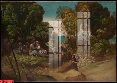 Tải về file tranh gốc Tranh sơn dầu phương tây tổng hợp STS4891 (để in quảng cáo)