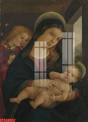 Tải file Tranh sơn dầu phương tây tổng hợp STS48957 (PSD) cho in tranh kính