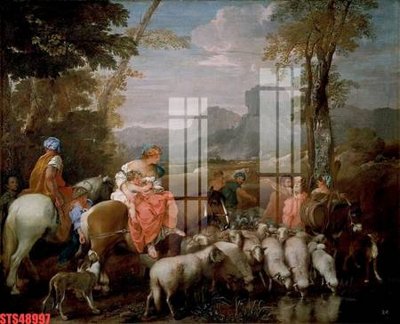 File gốc Tranh sơn dầu phương tây tổng hợp STS48997 (PNG) chất lượng cao