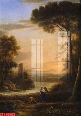 File ảnh Tranh sơn dầu phương tây tổng hợp STS49063 (gốc) in biển hiệu