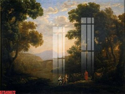 File gốc Tranh sơn dầu phương tây tổng hợp STS49072 (chuẩn màu) cho in offset