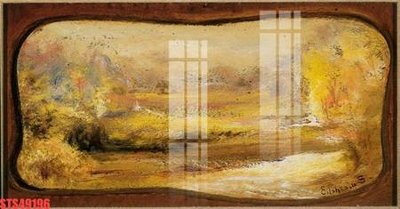 File in mica Tranh sơn dầu phương tây tổng hợp STS49196 (bản gốc) làm vách ngăn