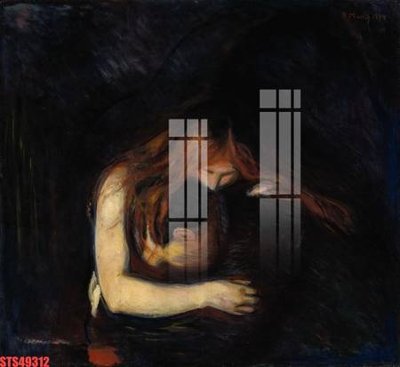 File ảnh Tranh sơn dầu phương tây tổng hợp STS49312 (gốc) in standee