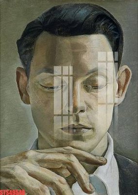 File in mica Tranh sơn dầu phương tây tổng hợp STS49548 (bản gốc) làm vách ngăn