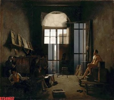 Tải file tranh Tranh sơn dầu phương tây tổng hợp STS49657 (gốc) tại Filetranh.com