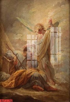 Download file Tranh sơn dầu phương tây tổng hợp STS49671 (gốc) in mica đèn LED