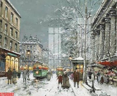 File tranh Tranh sơn dầu phương tây tổng hợp STS4997 (gốc) chủ đề con người