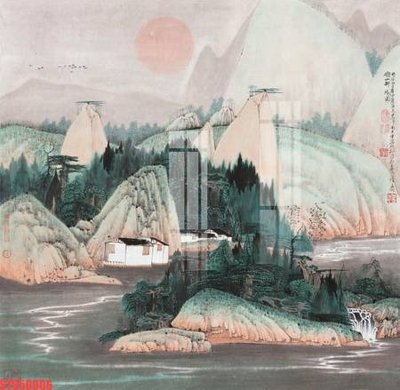 Ảnh gốc Tranh sơn dầu phương tây tổng hợp STS50006 (độ nét cao) in tráng gương