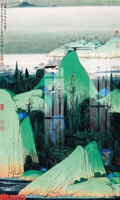 Download file gốc Tranh sơn dầu phương tây tổng hợp STS50028 (in mica) logo