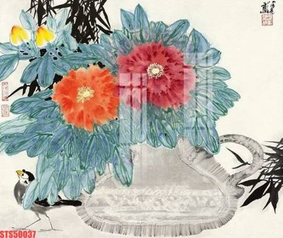 File gốc in ấn Tranh sơn dầu phương tây tổng hợp STS50037 độ phân giải cao