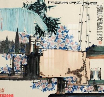 File in lụa Tranh sơn dầu phương tây tổng hợp STS50046 (chất lượng cao) Tranh sơn dầu phương tây tổng hợp STS50046