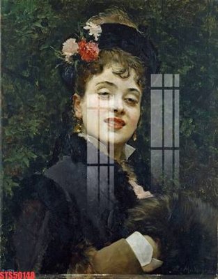 File ảnh Tranh sơn dầu phương tây tổng hợp STS50148 (gốc) trang trí khách sạn