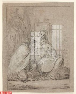 Tải file Tranh sơn dầu phương tây tổng hợp STS50193 (gốc) chủ đề tôn giáo