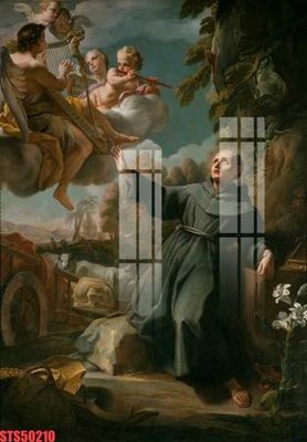 File tranh Tranh sơn dầu phương tây tổng hợp STS50210 (ảnh gốc) in trần xuyên sáng