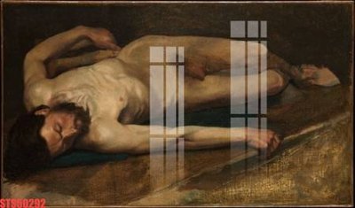 File tranh Tranh sơn dầu phương tây tổng hợp STS50292 (gốc) chủ đề động vật