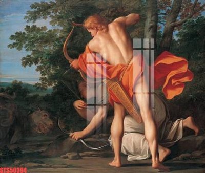 File ảnh Tranh sơn dầu phương tây tổng hợp STS50394 (gốc) cho trang trí nhà hàng