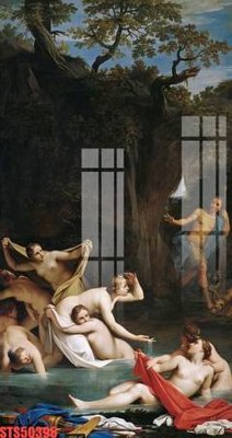 Tải file Tranh sơn dầu phương tây tổng hợp STS50395 (ảnh gốc) in tráng gương