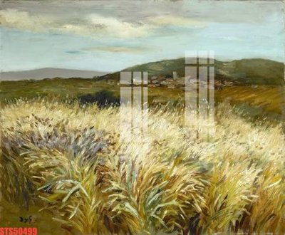 File in mica Tranh sơn dầu phương tây tổng hợp STS50499 (bản gốc) làm vách ngăn