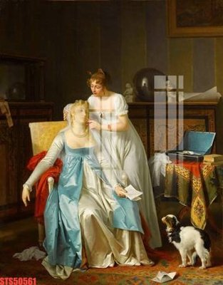 File tranh in mica Tranh sơn dầu phương tây tổng hợp STS50561 (độ phân giải cao)