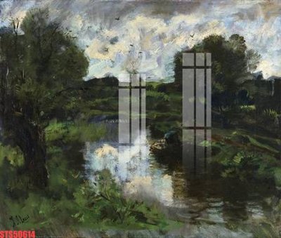 File gốc Tranh sơn dầu phương tây tổng hợp STS50614 (phong cách) tối giản