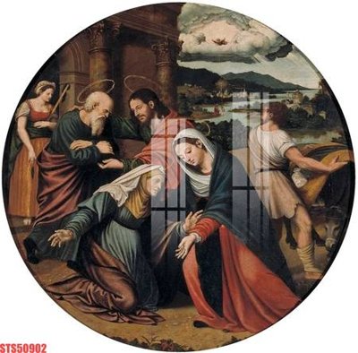 Download file Tranh sơn dầu phương tây tổng hợp STS50902 (gốc) cho xưởng in