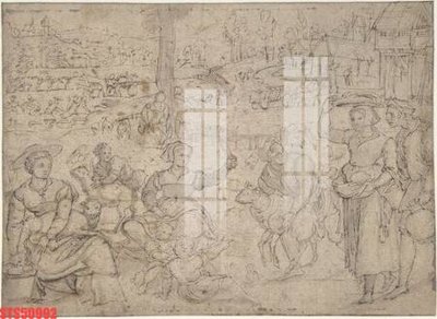 File gốc Tranh sơn dầu phương tây tổng hợp STS50992 (thiết kế) cho in ấn