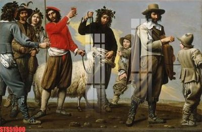 File gốc Tranh sơn dầu phương tây tổng hợp STS51000 (in tráng gương) hiện đại