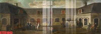 File tranh Tranh sơn dầu phương tây tổng hợp STS51043 (ảnh gốc) không bị mờ