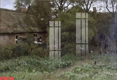 File gốc Tranh sơn dầu phương tây tổng hợp STS51176 (trang trí) phòng làm việc