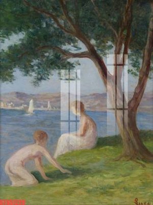 File gốc Tranh sơn dầu phương tây tổng hợp STS51229 (in ấn) không giới hạn