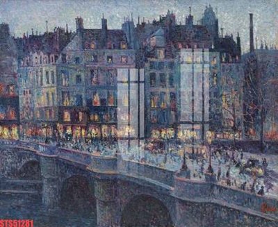 Download file tranh Tranh sơn dầu phương tây tổng hợp STS51281 (file gốc PSD)