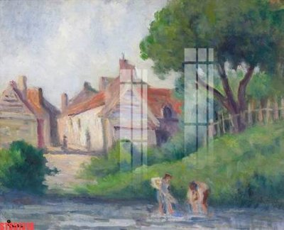 File in lụa Tranh sơn dầu phương tây tổng hợp STS51319 (hoa văn) Tranh sơn dầu phương tây tổng hợp STS51319