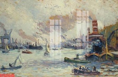 File tranh PSD Tranh sơn dầu phương tây tổng hợp STS51345 chất lượng cao