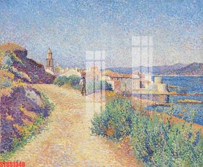 File tranh Tranh sơn dầu phương tây tổng hợp STS51348 (bản gốc) in lụa 3D