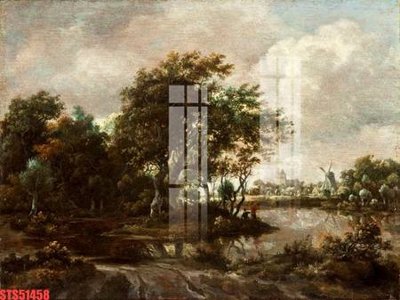 Tải về file tranh gốc Tranh sơn dầu phương tây tổng hợp STS51458 (để in quảng cáo)