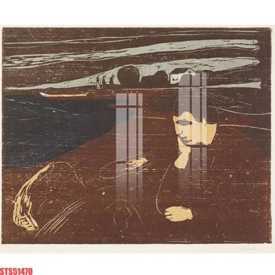 File tranh quảng cáo Tranh sơn dầu phương tây tổng hợp STS51470 (download file gốc)