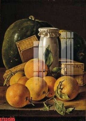 Ảnh mô tả file gốc in mica Tranh sơn dầu phương tây tổng hợp STS51505